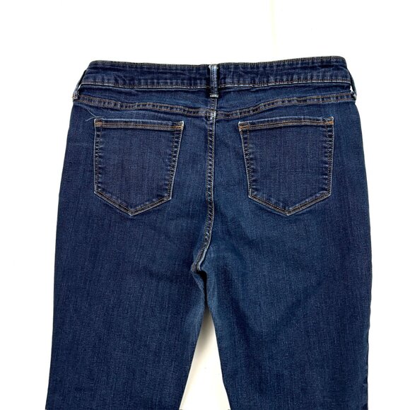 Old Navy The Rockstar Bootcut Women's size 14 Dark Wash Blue Denim Jeans - Picture 4 of 4